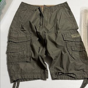 UNIONBAY Men's Olive Green Cargo Shorts